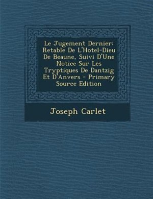 Front cover_Le Jugement Dernier