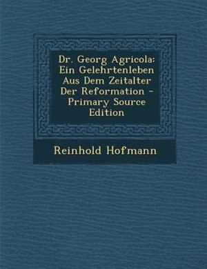 Front cover_Dr. Georg Agricola