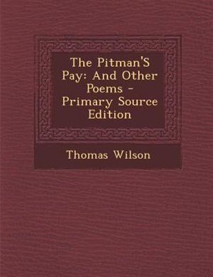 Couverture_The Pitman'S Pay
