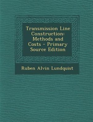 Couverture_Transmission Line Construction