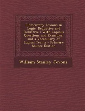 Couverture_Elementary Lessons in Logic