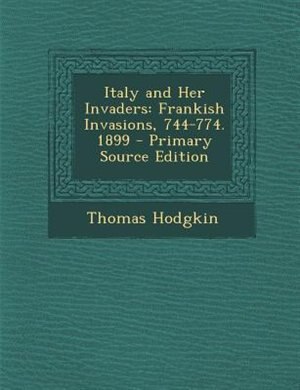 Couverture_Italy and Her Invaders
