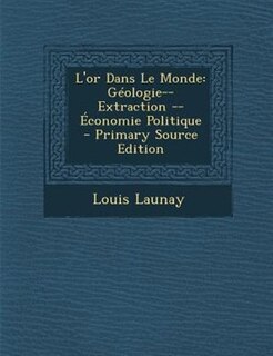 Front cover_L'or Dans Le Monde
