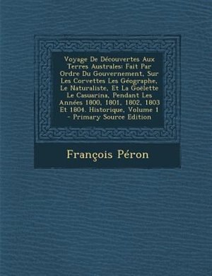 Front cover_Voyage De DTcouvertes Aux Terres Australes