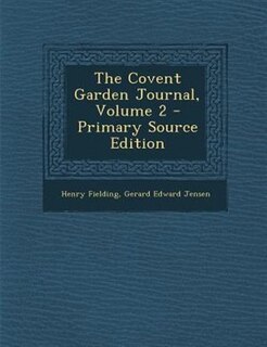 Front cover_The Covent Garden Journal, Volume 2 - Primary Source Edition