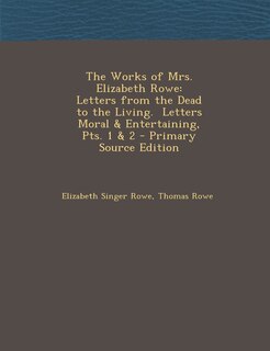 Couverture_The Works of Mrs. Elizabeth Rowe