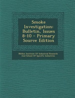 Front cover_Smoke Investigation