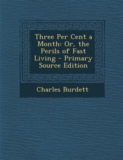 Front cover_Three Per Cent a Month