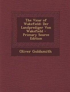 Front cover_The Vicar of Wakefield