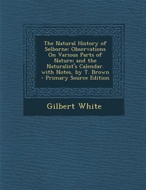 Couverture_The Natural History of Selborne