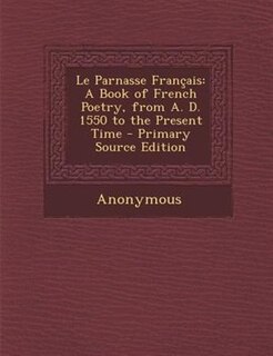 Couverture_Le Parnasse Frantais