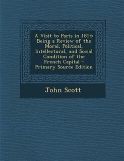 Front cover_A Visit to Paris in 1814