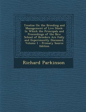 Front cover_Treatise On the Breeding and Management of Live Stock