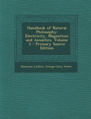 Front cover_Handbook of Natural Philosophy