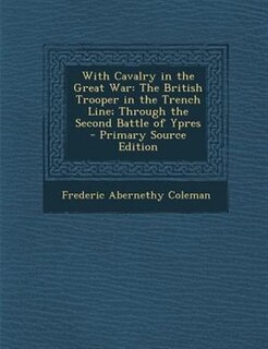 Front cover_With Cavalry in the Great War