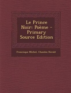 Front cover_Le Prince Noir