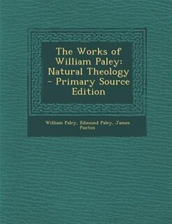 Front cover_The Works of William Paley