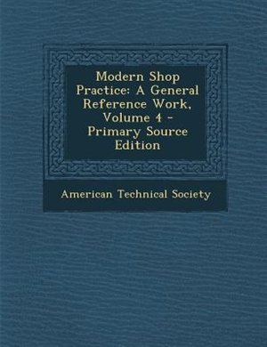 Front cover_Modern Shop Practice