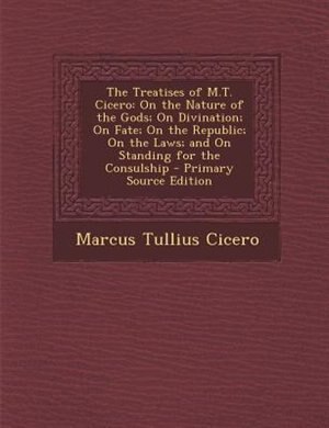 Couverture_The Treatises of M.T. Cicero