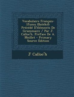 Front cover_Vocabulaire Frantais-Ifumu (BatTkT)