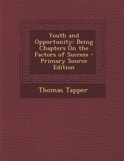 Front cover_Youth and Opportunity