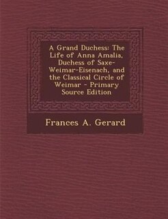 Front cover_A Grand Duchess