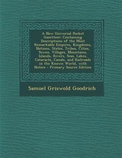 Front cover_A New Universal Pocket Gazetteer