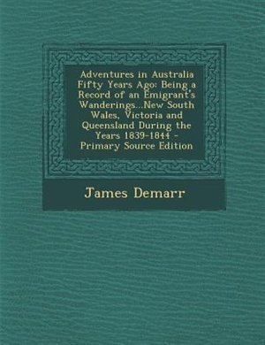 Front cover_Adventures in Australia Fifty Years Ago