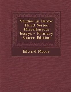 Couverture_Studies in Dante