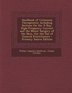 Couverture_Handbook of Cutaneous Therapeutics