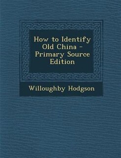 Couverture_How to Identify Old China