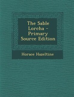 Front cover_The Sable Lorcha - Primary Source Edition