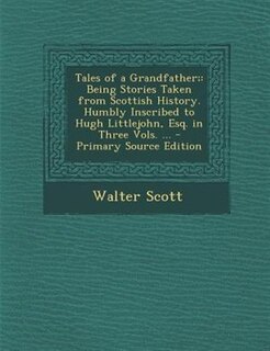 Couverture_Tales of a Grandfather;