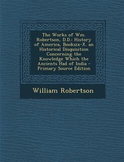 Couverture_The Works of Wm. Robertson, D.D.