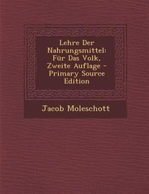 Couverture_Lehre Der Nahrungsmittel