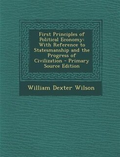 Front cover_First Principles of Political Economy