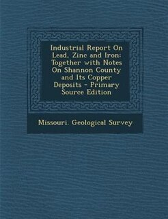 Front cover_Industrial Report On Lead, Zinc and Iron