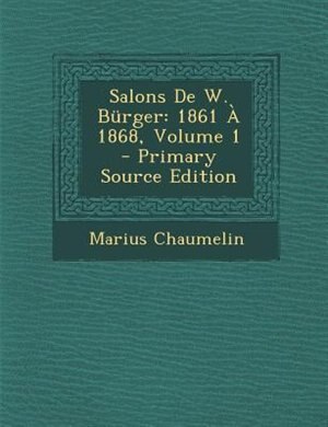 Couverture_Salons De W. Bnrger