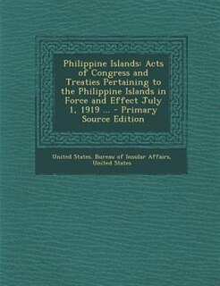 Couverture_Philippine Islands