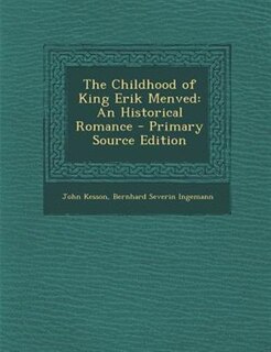 Couverture_The Childhood of King Erik Menved