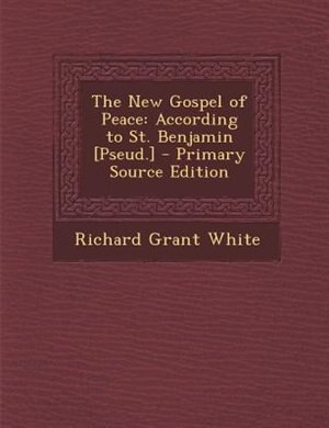 Couverture_The New Gospel of Peace