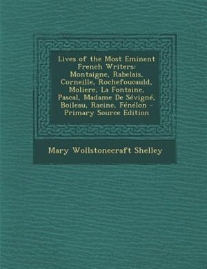 Couverture_Lives of the Most Eminent French Writers