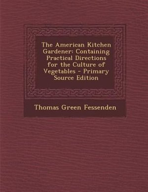 Couverture_The American Kitchen Gardener