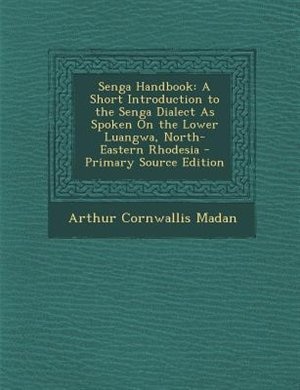 Couverture_Senga Handbook