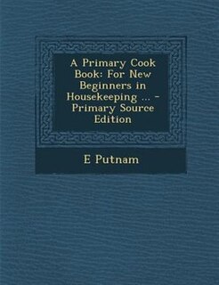 Couverture_A Primary Cook Book