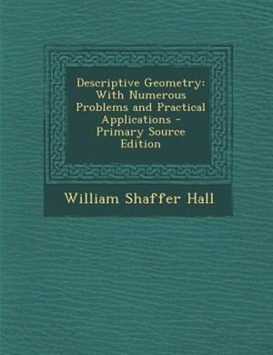 Front cover_Descriptive Geometry