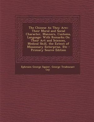 Couverture_The Chinese As They Are;
