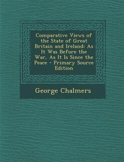 Front cover_Comparative Views of the State of Great Britain and Ireland