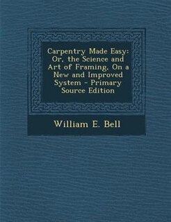Front cover_Carpentry Made Easy
