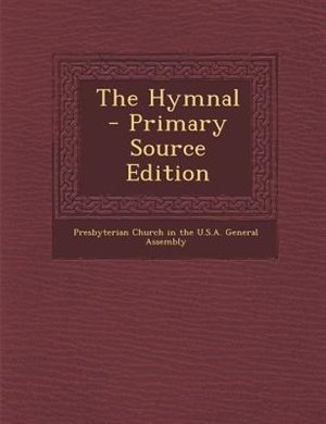 Front cover_The Hymnal - Primary Source Edition